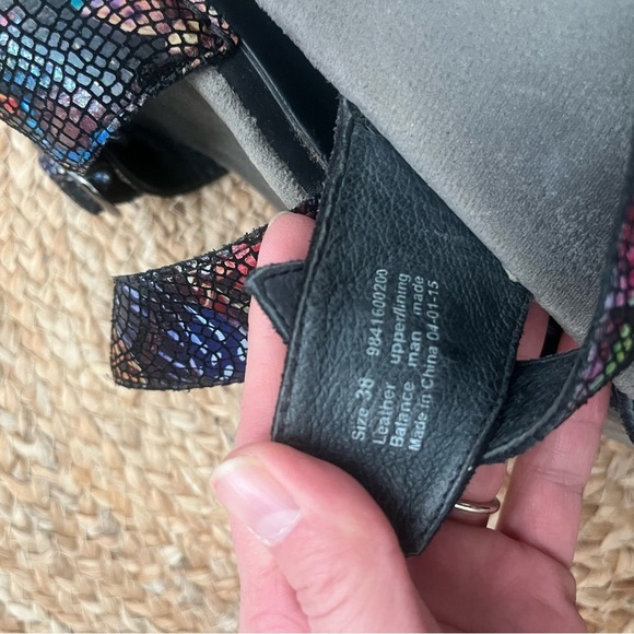 Dansko sandal clog multi color snake skin - Picture 4 of 4